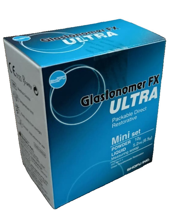 Shofu FX Ultra Bulk Fill Glass Ionomer Restorative A2 Dental Material Fast Set
