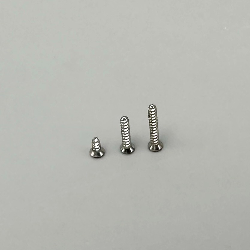 Dental GBR Thread Screw Membrane Silver Screw 1.5×4/1.5×8/1.5×10 Size