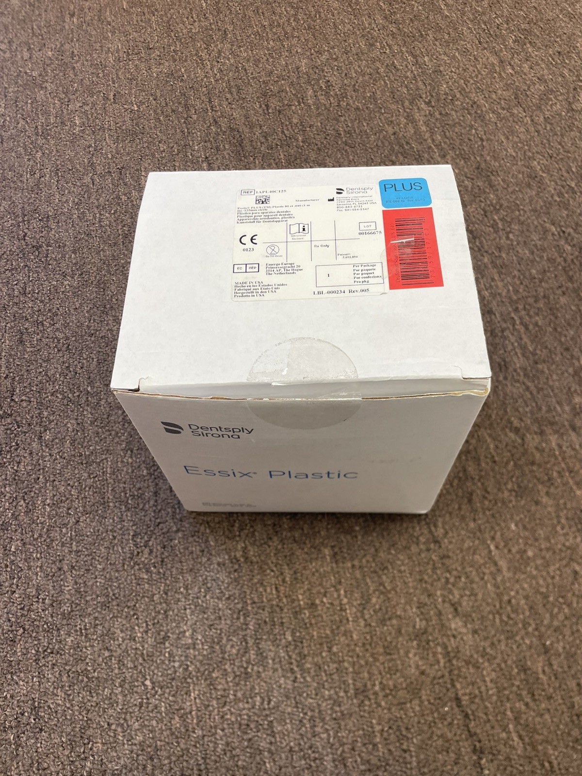 Essix Plus Plastic 040 125mm Circle 78 Sheets New Opened (read description)