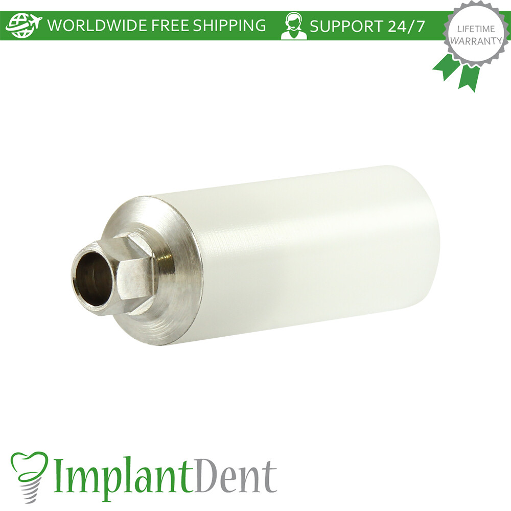 1x Dental Anti Rotational Chrome Cobalt Base (UCLA) Slim Platform Int Hex 2.0mm