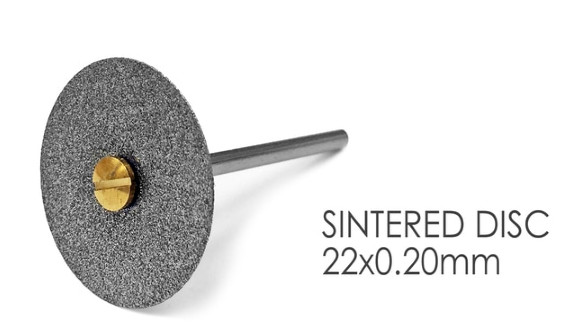Dental Lab Sintered Diamond Disc 22x.20mm