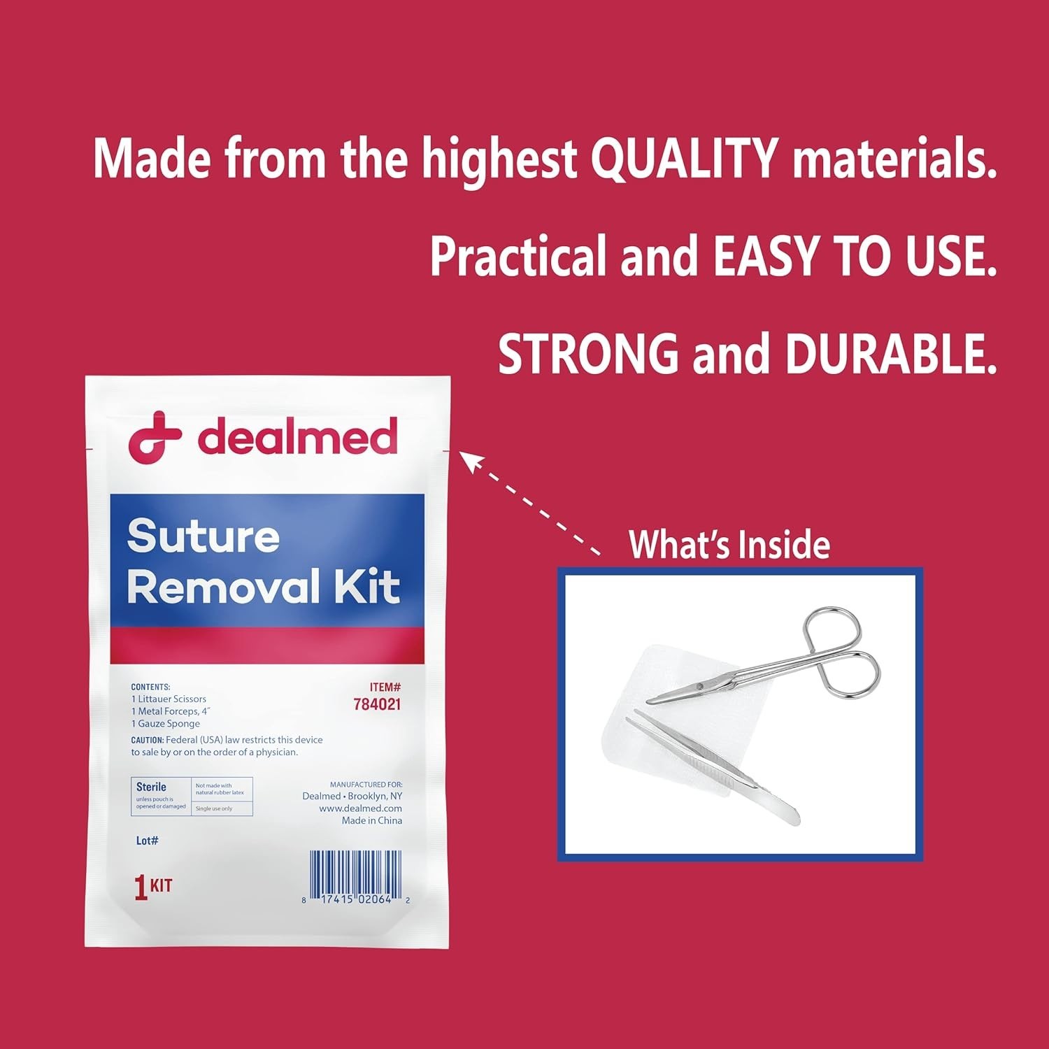 Efficient Suture Removal Kit – 10 Kits Included