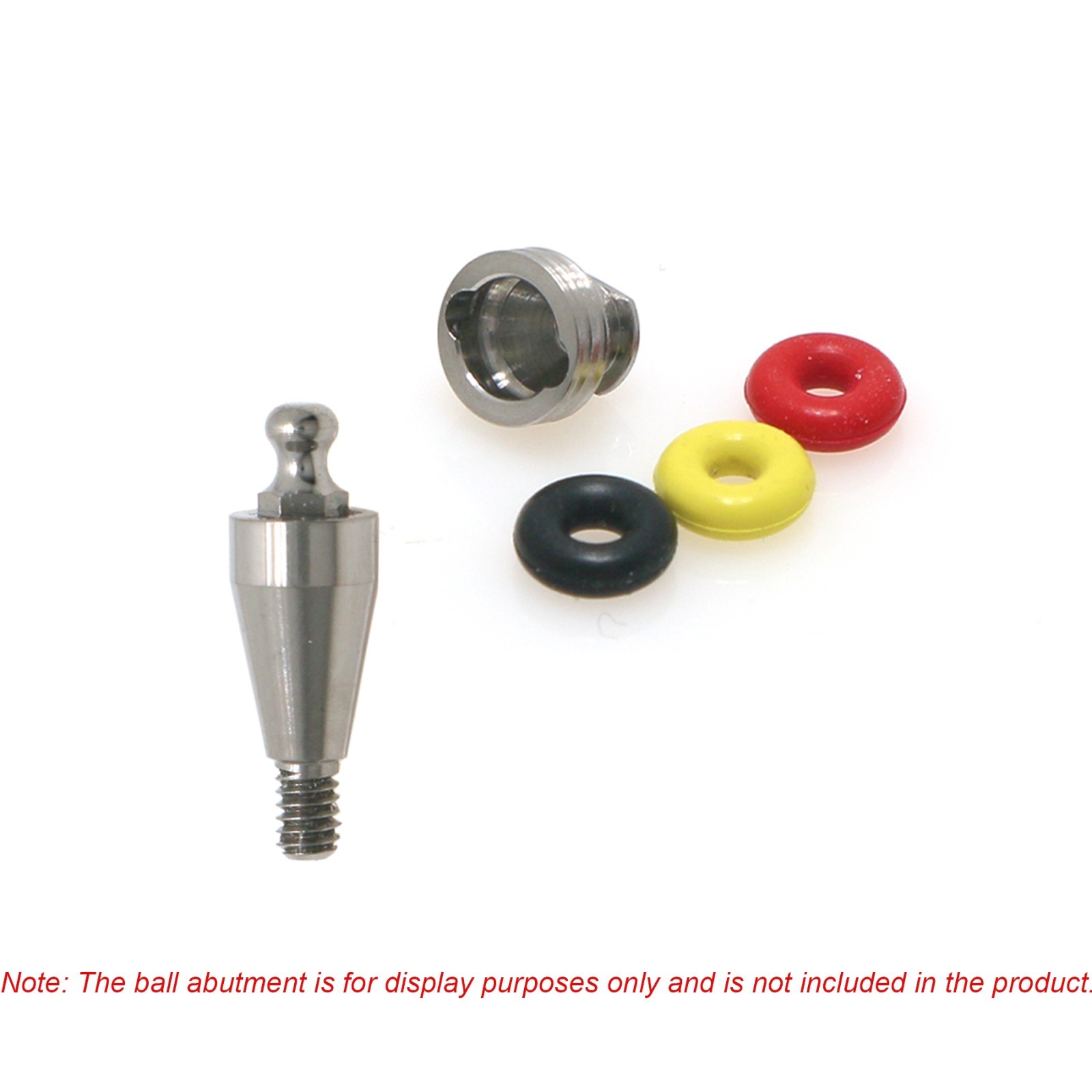 US Implant O-ring Retention Cap For Hiossen/Osstem Ball Attachment Overdenture