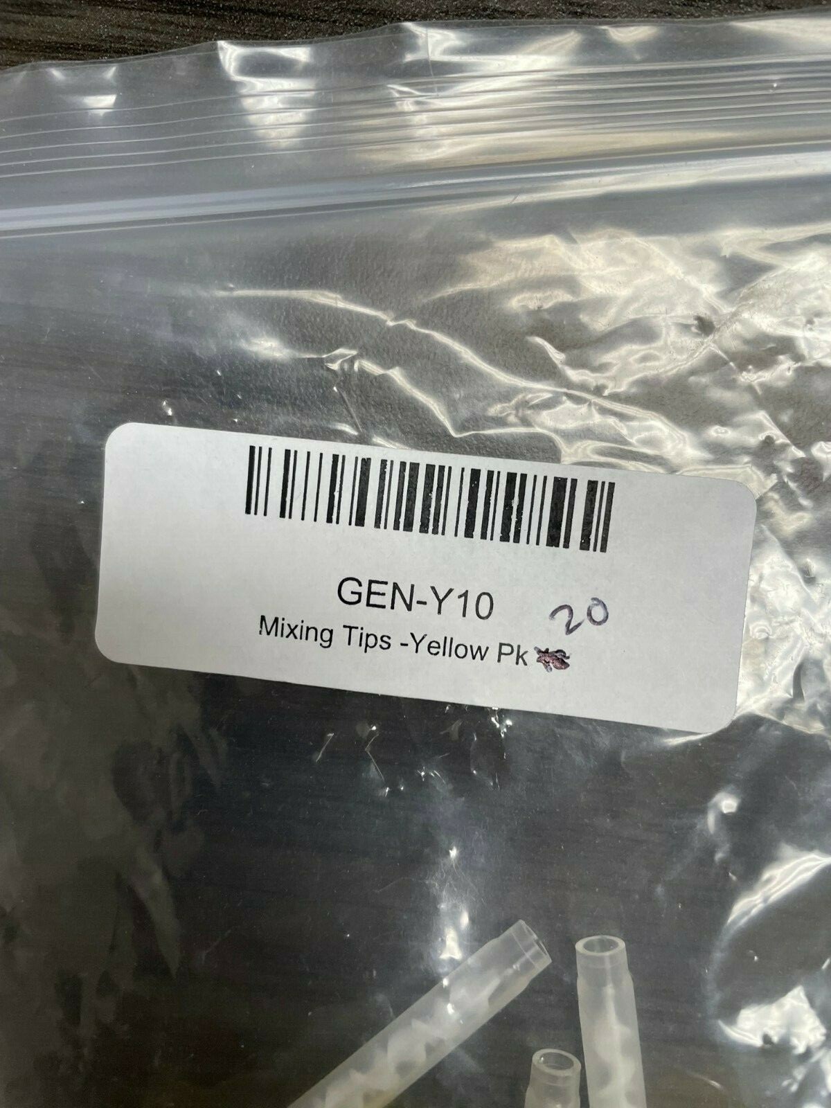 Dental Yellow HP Mixing Tips 4.2mm Impression qty 20