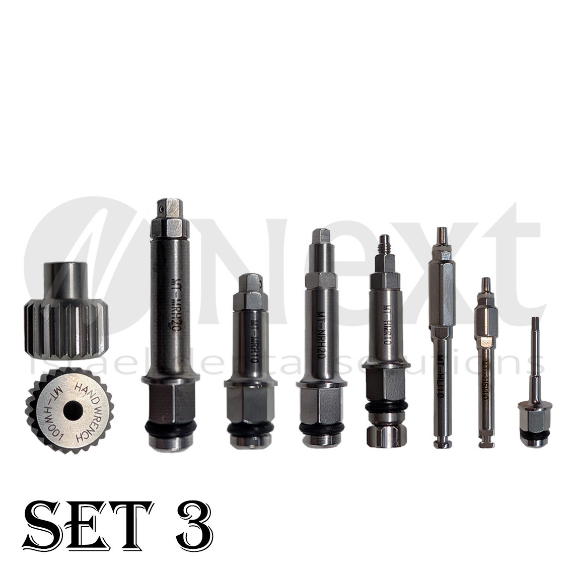 MIS Seven Implant insert screw diver key tool full set ratchet drill body try in