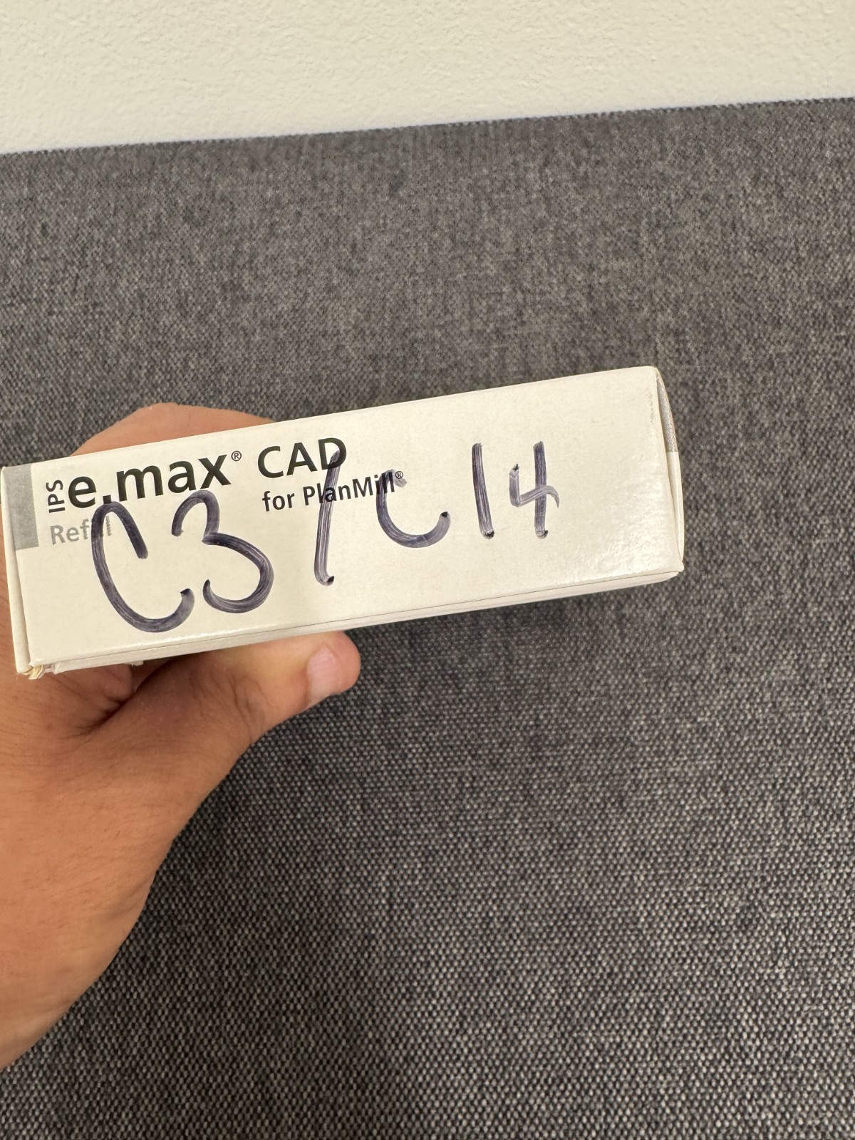 Emax Cad Planmill original Blocks 5pc per box, shade C3