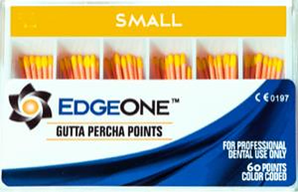 EdgeEndo For EdgeOne Fire Gutta Percha Points (60/Pack)