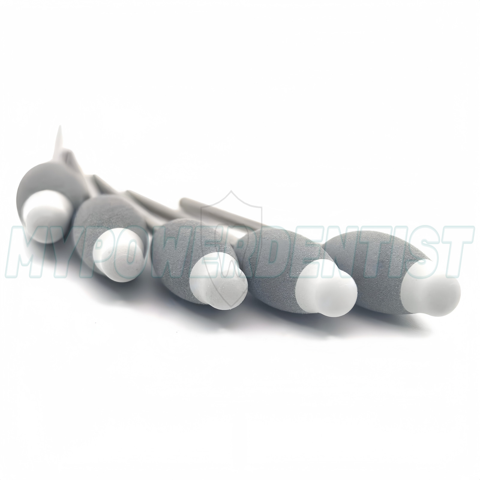 Dental HP Pre-sintered Zirconia Polishing 2-in-1 Shaping Polisher Tool