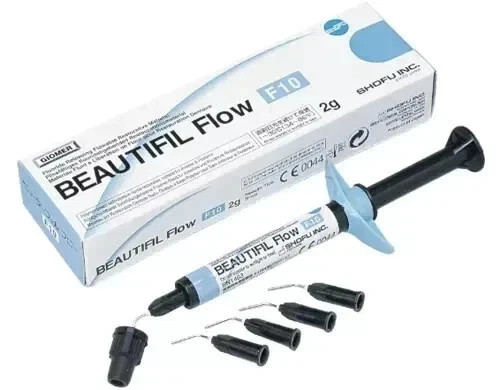 Flowable Composite with Fluoride A2 Shofu Beautifil Flow F10 High Flow 2gm FS