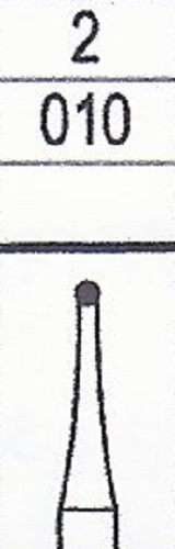 RA2 Premium Carbide Round RA Latch Bur 6 Blades 10pk