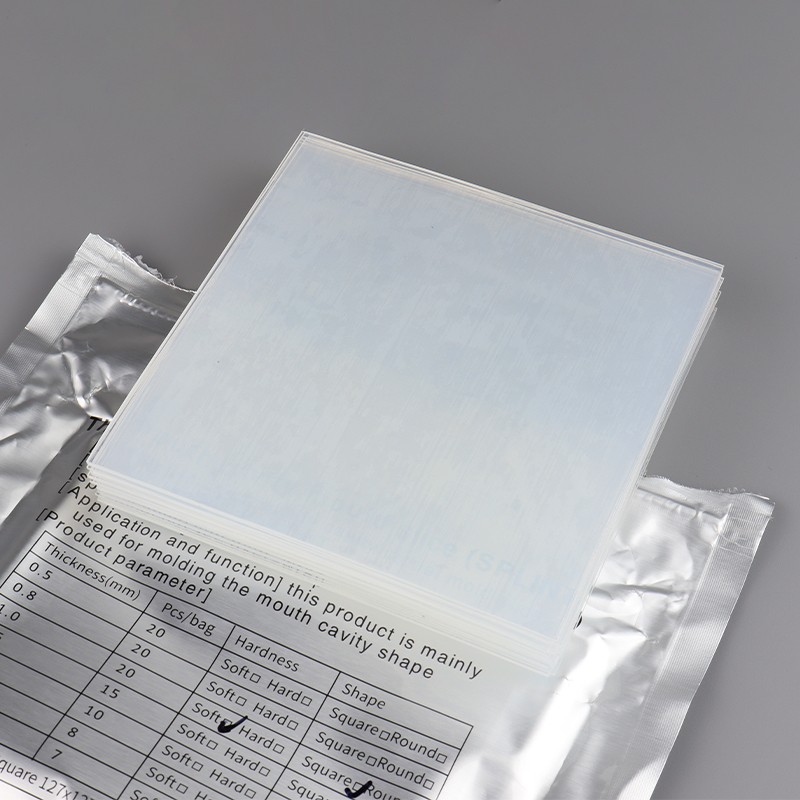 1.0/1.5/2.0mm Dental Lab Thermoforming Material Vacuum Forming Hard Soft Sheets