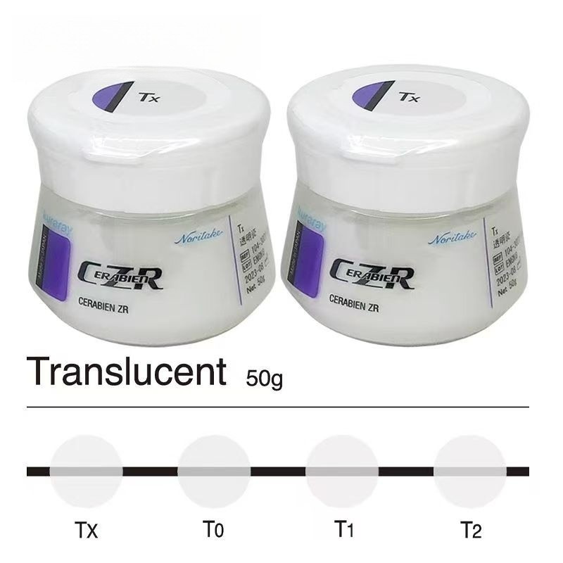 Noritake CZR SuperCore Zirconia Aesthetic System 50gMulti-Layer Porcelain Powder