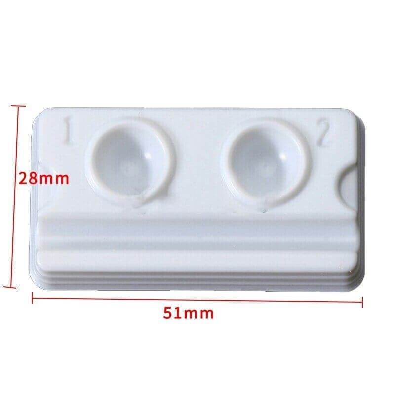 1 Pack Disposable dental mixing wells Bondwell 2 wells 250 pcs/PACK