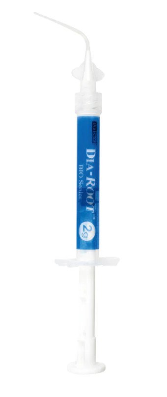 DiaDent Dia-Root pre-mixed Bio Sealer 2g syringe, 20 tips, & 1 silicone cap