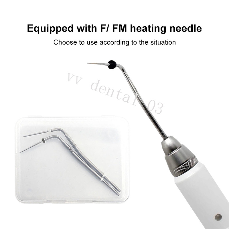 Dental Cordless Gutta Percha Obturation Pen Root Canal Filling System +2 Tips