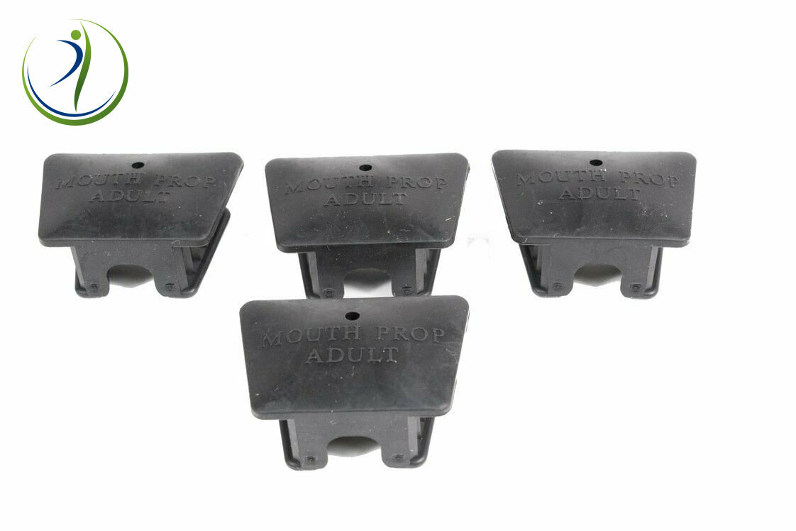 4 TATTOO TONGUE PIERCING JEWELRY MOUTH PROP BITE BLOCK SIZE ADULT LARGE NONLATEX