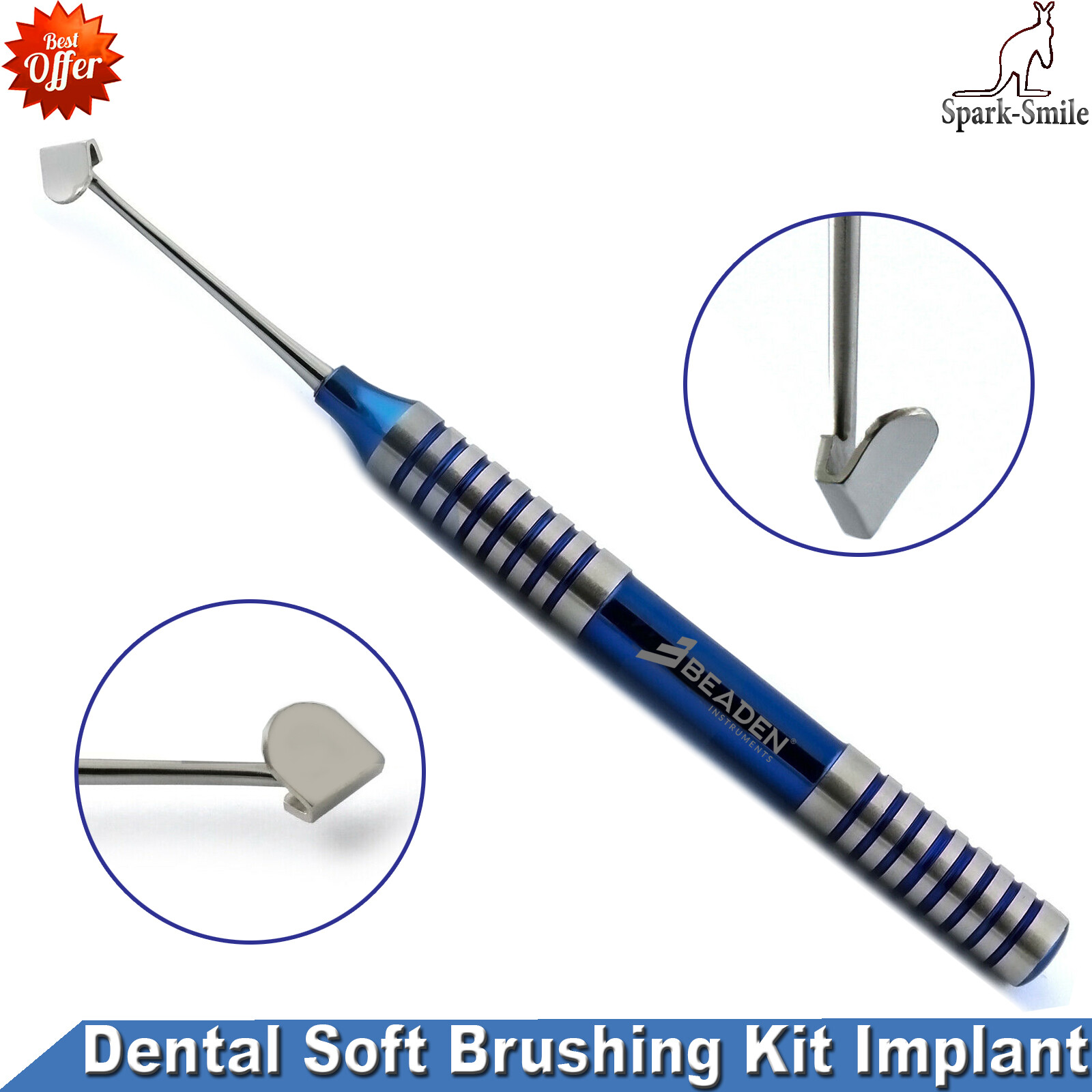 Dental Soft Brushing Kit PRF Lingual Tissue Flap Surgery Implant Instrument New