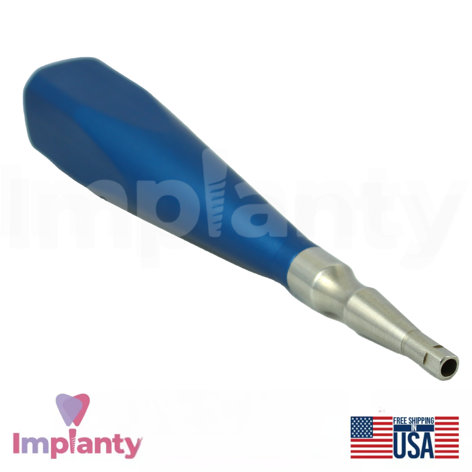 GDT One Piece Dental Fixture Stainless Steel Driver With Long Handle Tool