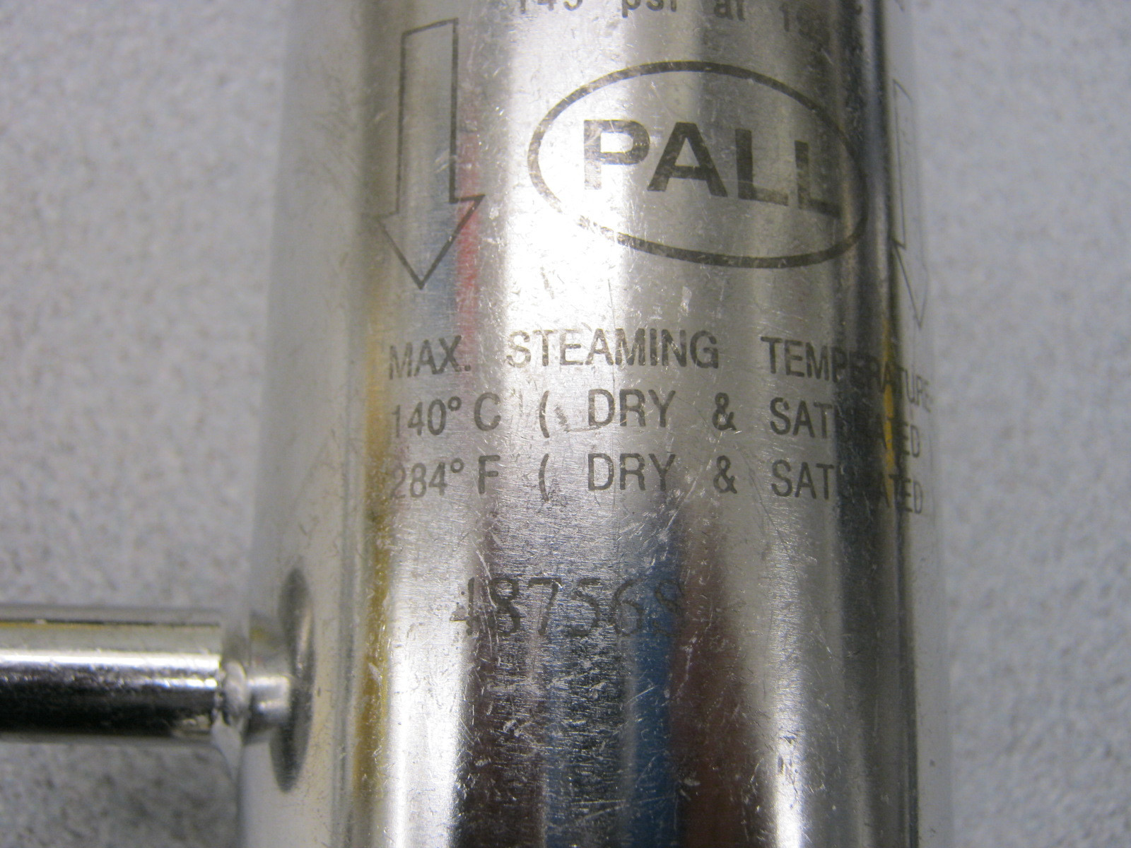 PALL SEALKLEEN ZLK9010G5161 STAINLESS STEEL FILTER HOUSING