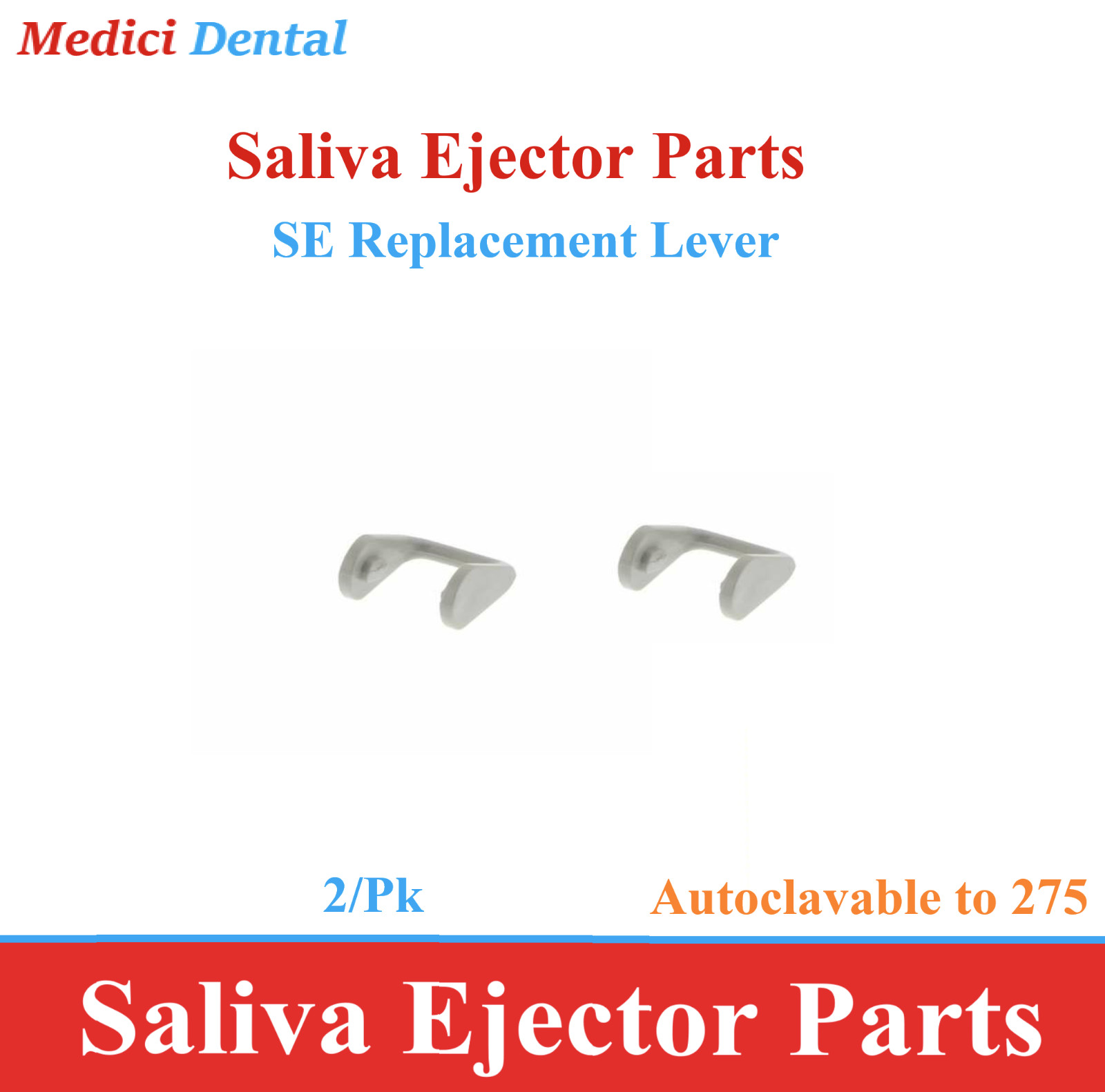 Dental HVE Valve Lever, HVE Mount Holder, SE Valve Lever, A/W Mount, SE Traps