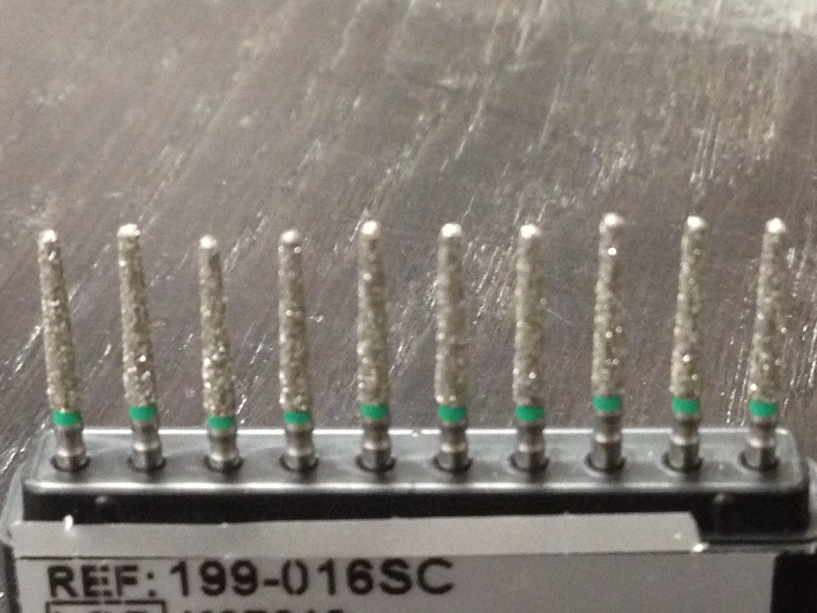Diamond Burs 200 X 856-016 1.6 mm Diameter 10mm Cutting Length. #199-016Sc