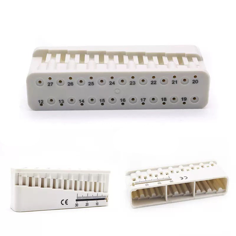 Dental Endo Measuring Block Endodontic File Holder Ruler Autoclavable Tool USA