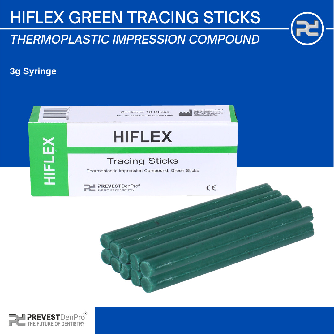 Dental Prevest Hiflex Green Sticks Green Stick Compound 10 sticks (Free Ship)