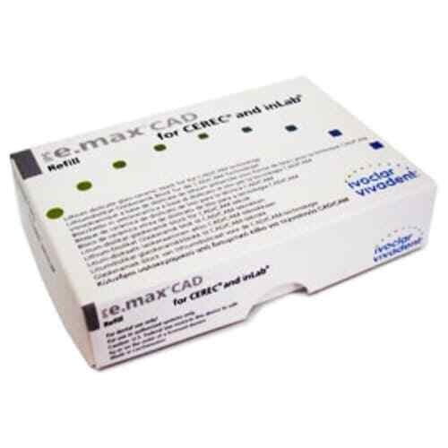 IPS e.max CAD CEREC Ivoclar LT Block, D4 C14, 5 Blocks