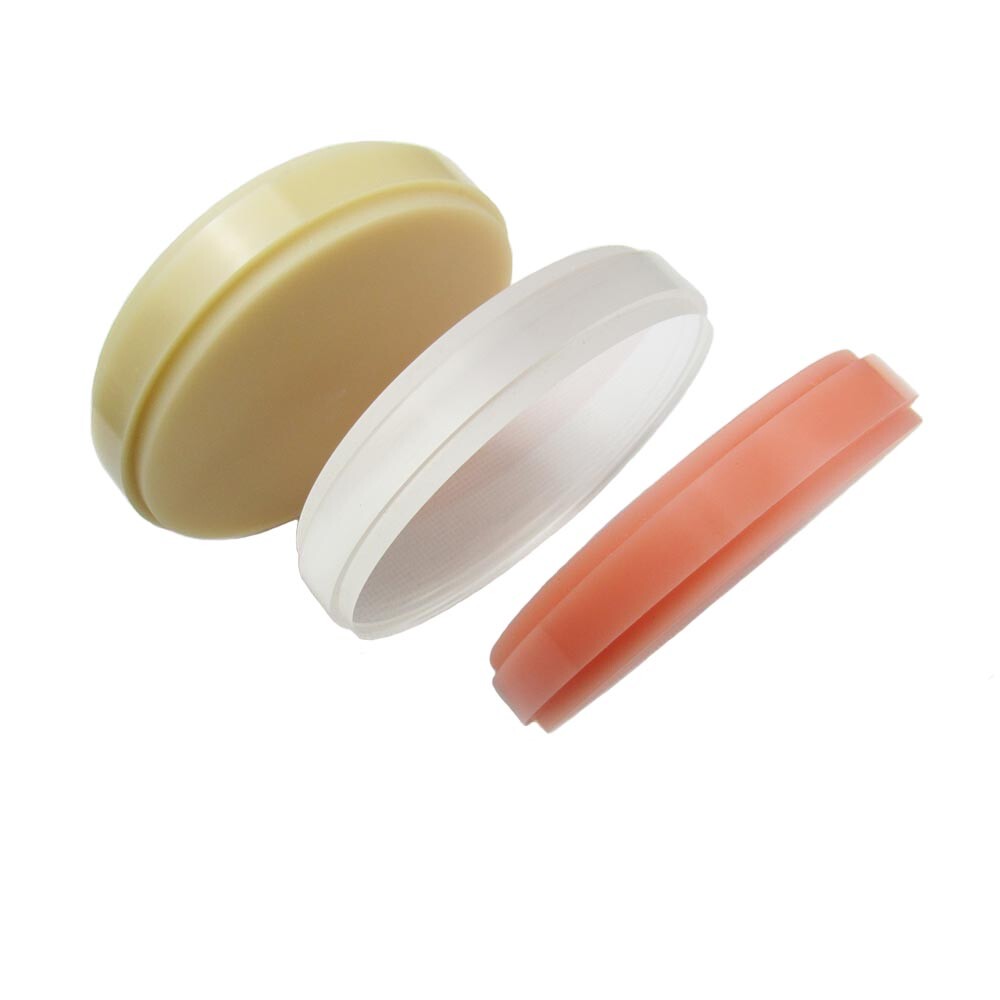 5pcs Dental Pmma Resin Disc Pink Cad Cam Pmma Blank OD98mm