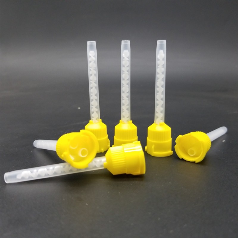 Dental Impression Mixing Tips Impression HP Tips Yellow 5.0mm(1:1) Long Short