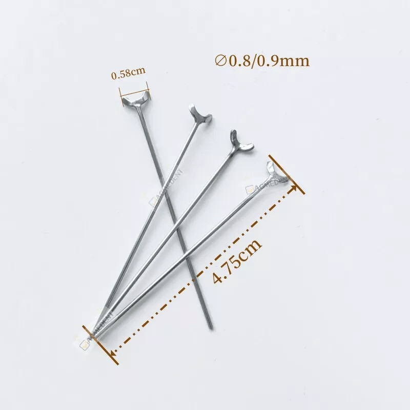 Dental Ball Retainer J Clasp Oblique Clasps Bars Y-Type Scheu Style 0.8/0.9/1.0