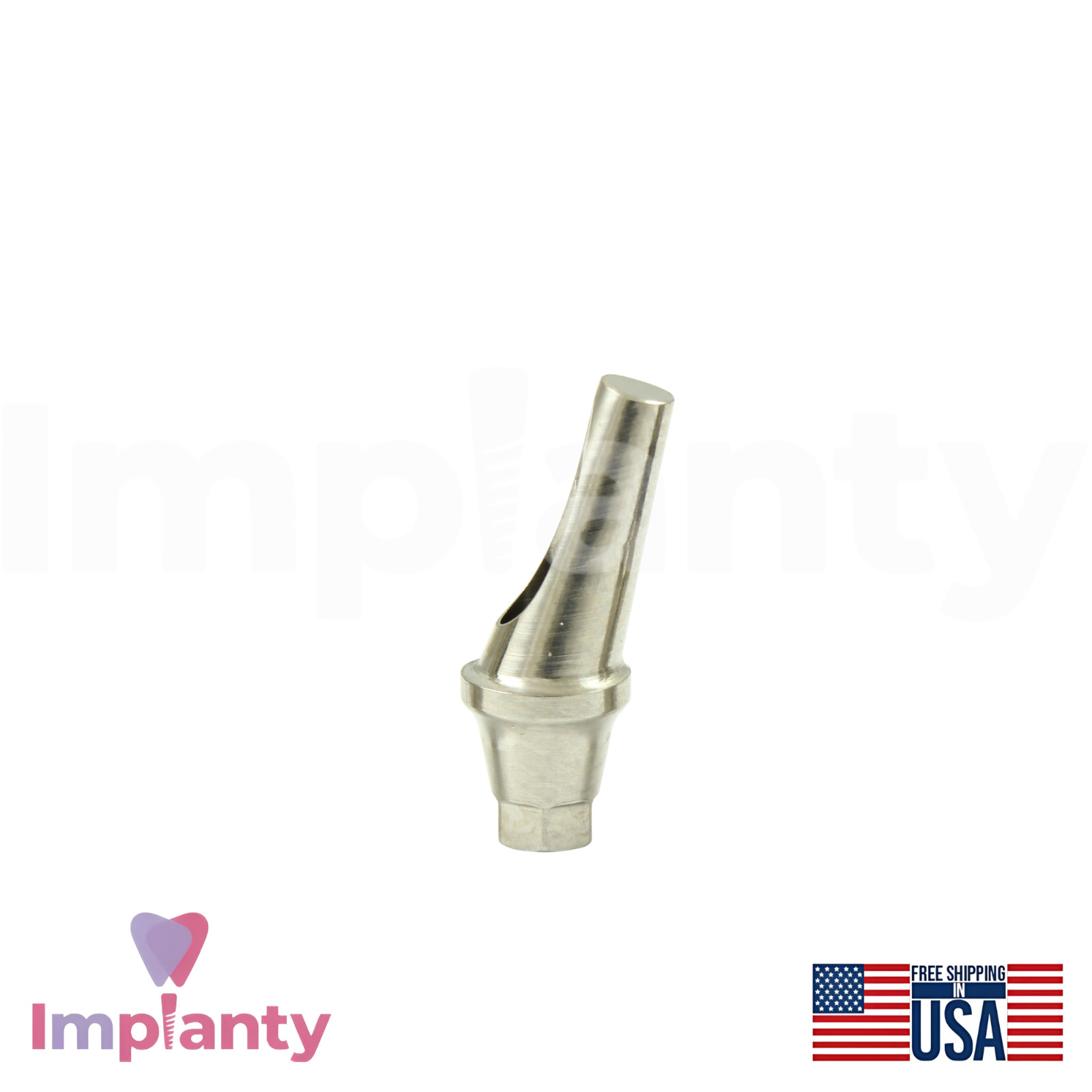 0sstemTS Compatible Regular Platform Angled Anatomic Dental Prosthetic 17°
