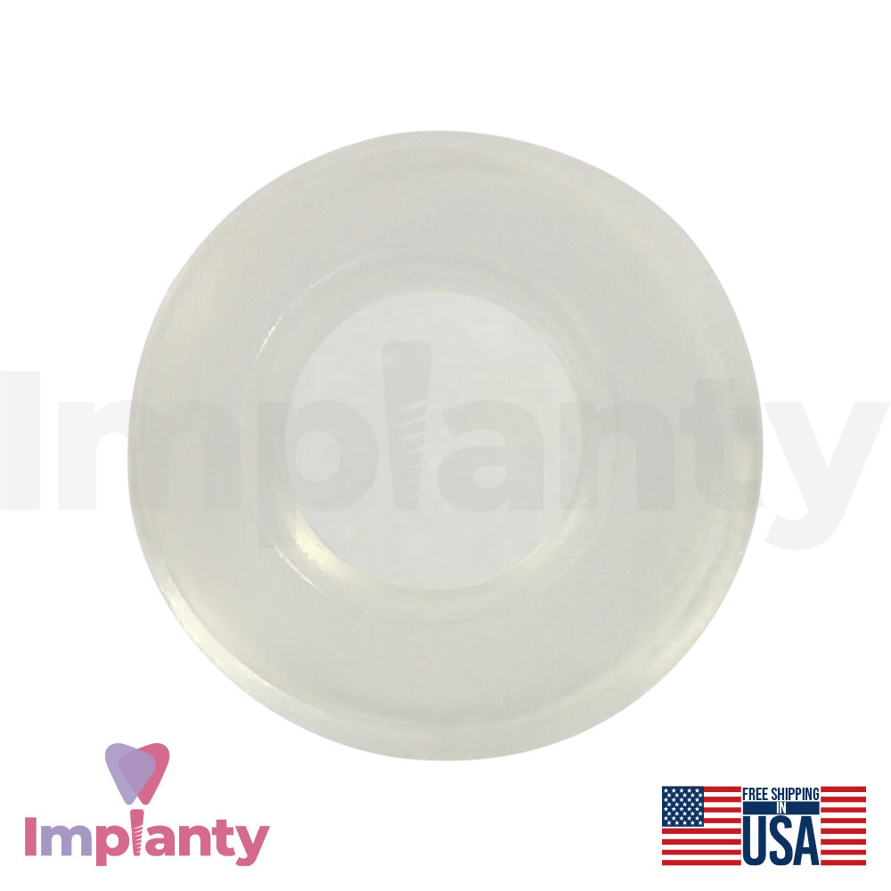 10x Dental Undersized Standard Silicone Caps 2.2mm For Ball Attachment 1300g