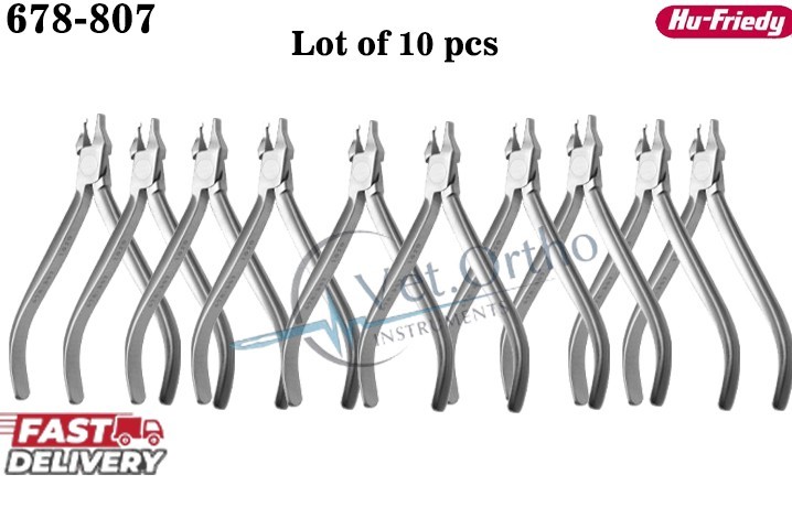 Lot of 10 Pcs Hu-Friedy 678-807 Clear Collection™ – The Counter Clockwise Wedge