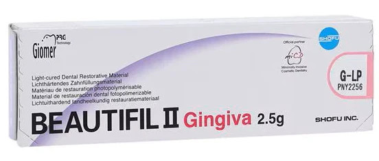 Shofu Beautifil II Gingiva 2.5g Shade G-LP Composite