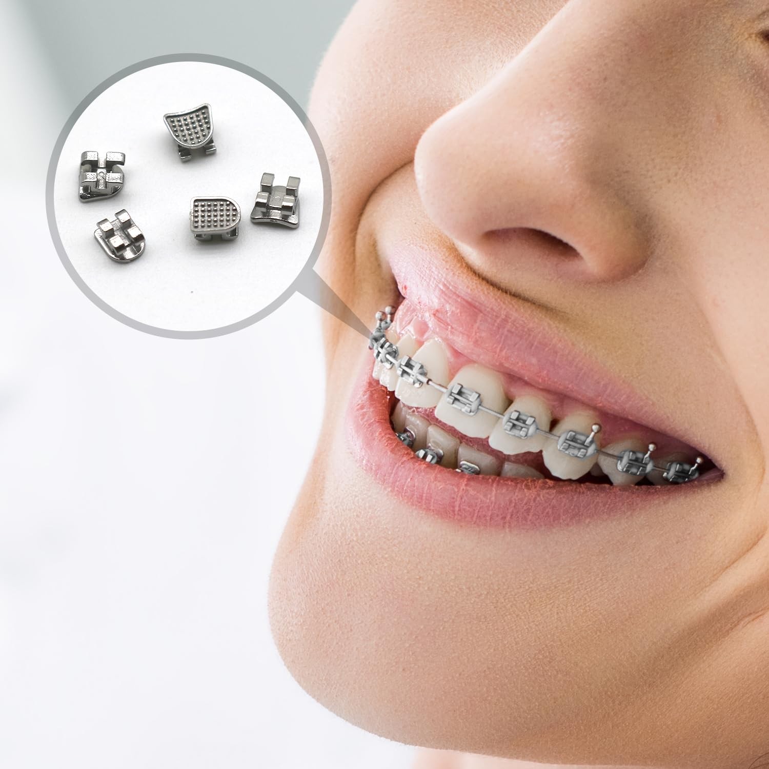 SEAVERRS 60pcs/Pack Mini dental brackets mini roth 022 slot…