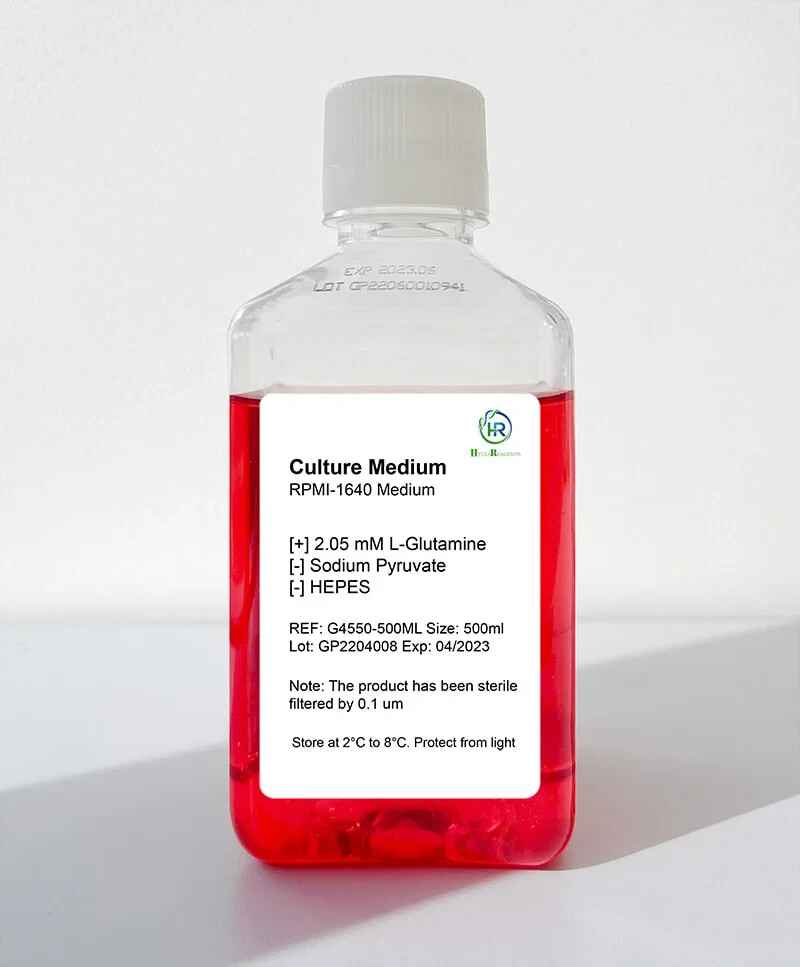 RPMI-1640 Medium 500 ml, 12/case