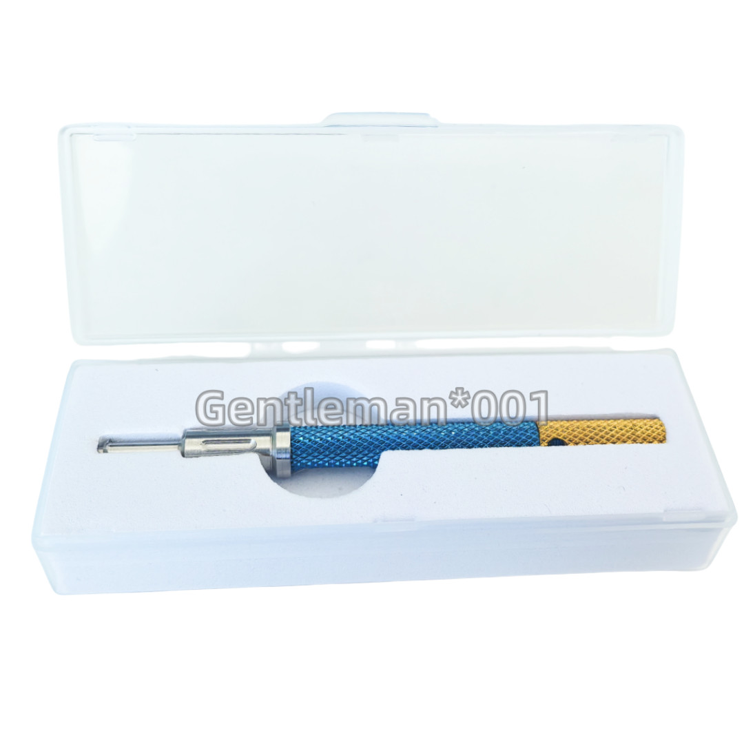 Dental Extraction Locator Core Tool Universal Implant Retention Insertion Blue