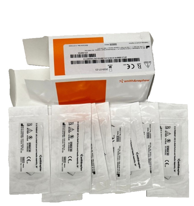 REF 7210915 Smith & Nephew Ultrabraid #2 Suture 38″ Cobraid w/ Needle NEW Steril