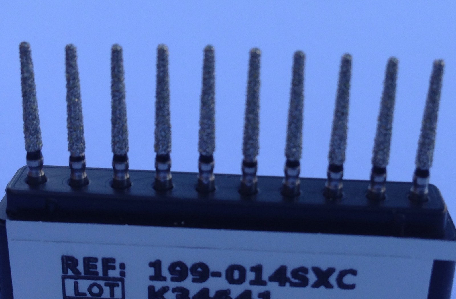 Diamond Burs 50 x199-856-014sXC extra course 1.4 mm Dia 10mm Cutting Length