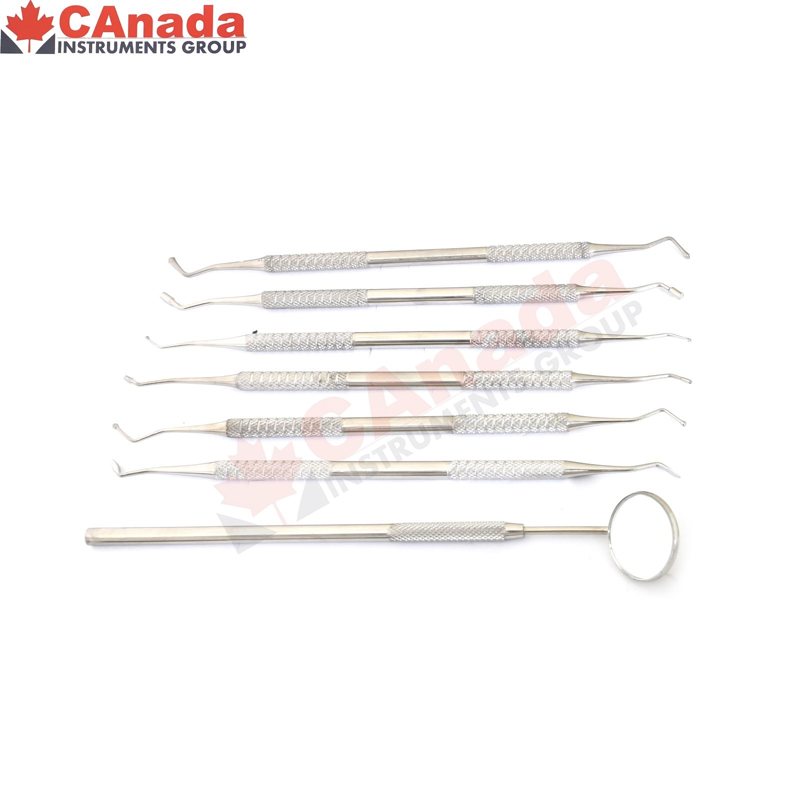 Dental Implant Set Dental Filling Scaler Root Canal Scaling Cuettes Dam Clamps