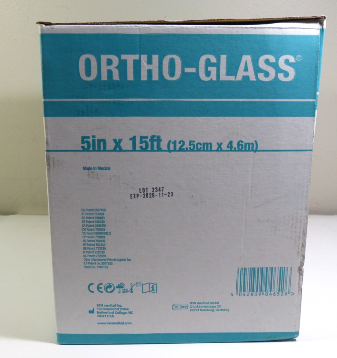 1 roll BSN Medical OG-5L1 Ortho Glass Padded Splinting System 5″ x 15ft 71983-66