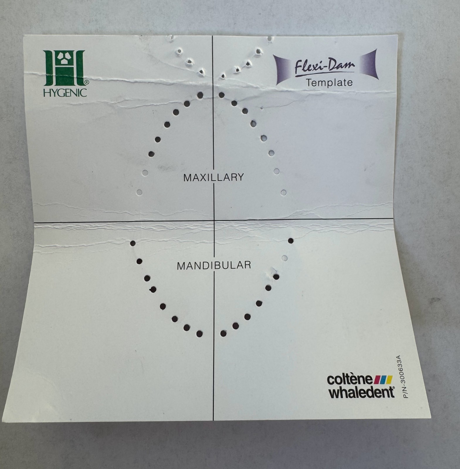 Endodontic Kit: Forceps, Punch, Frame, Clamp (Coltene, Henry Schein, Hu-Friedy)