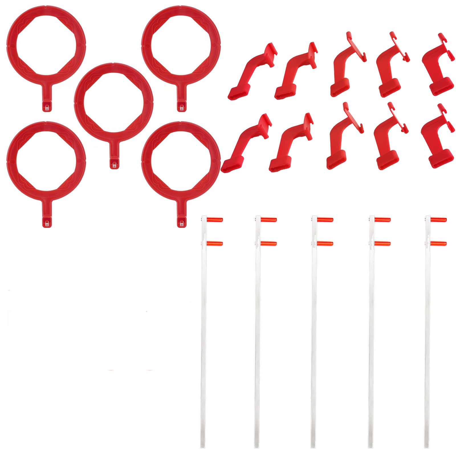 Dental Sensor Holder self-Adhesive Dental X-Ray Positioning 10holder+5ring+5arm