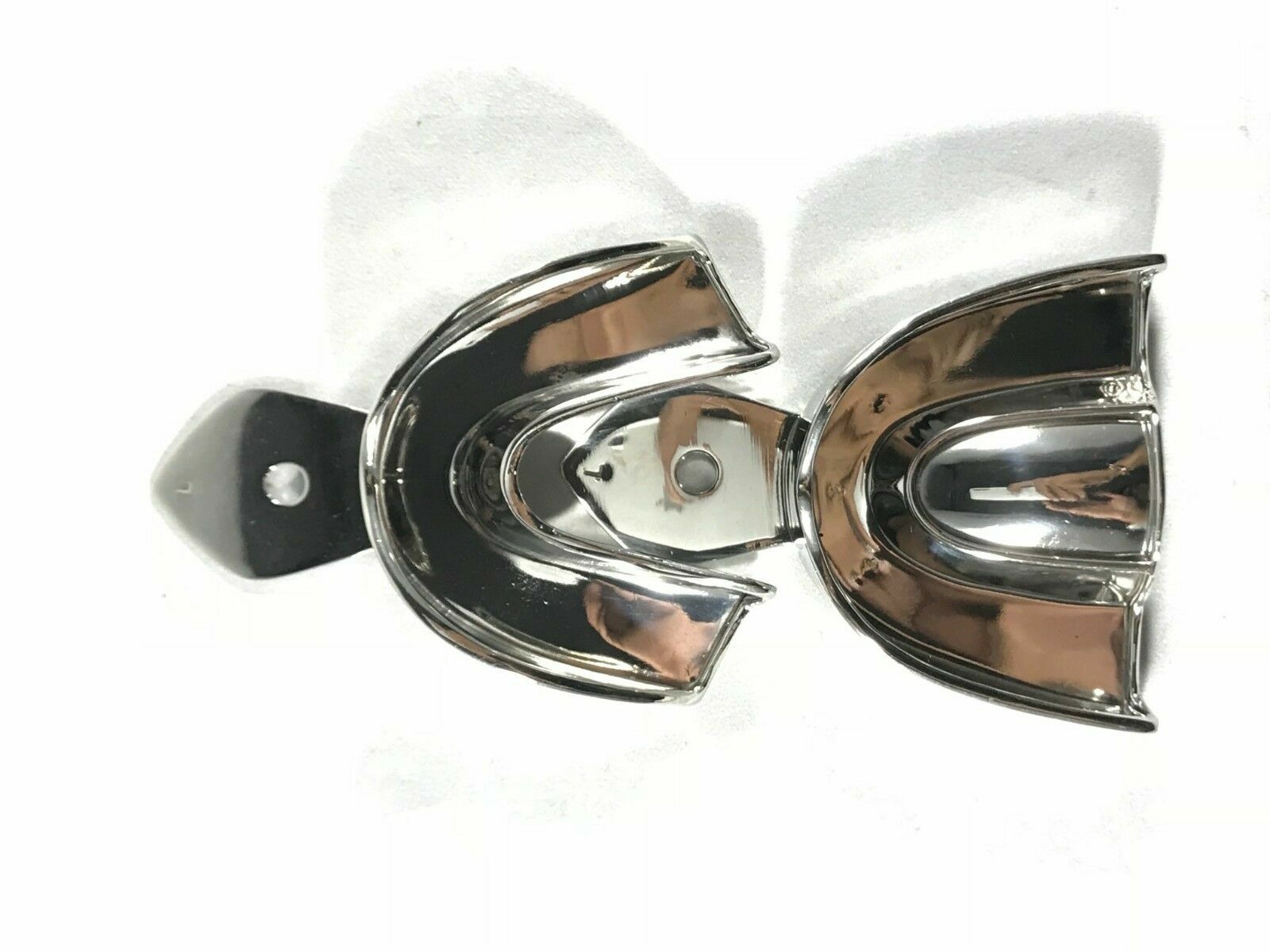 Dental S S NON-PERFORATED Impression Trays Autoclavable (XS to XL)-FDA