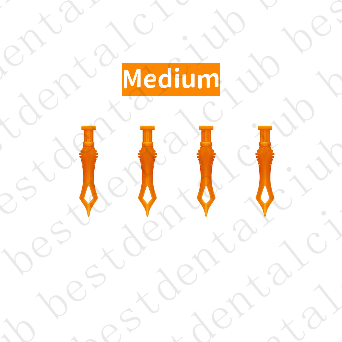 80pcs Dental Diamond Wedges Plastic Fixing Diastema Adaptive Interdental Wedge