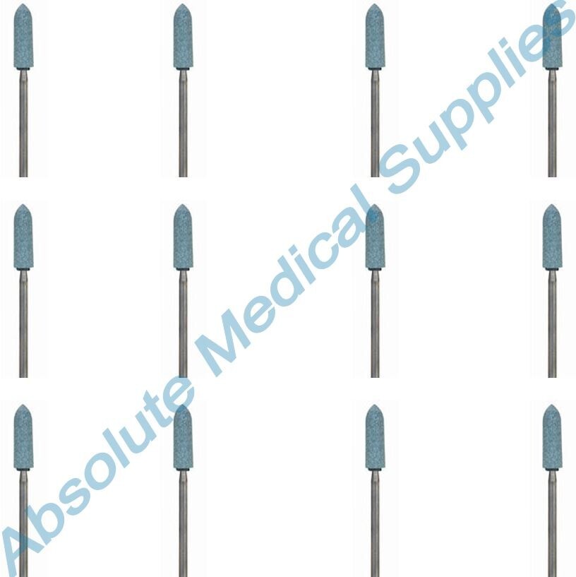 *12-Pieces* Shofu Dura-Green Stones Shape PC2 Shank H P 0031