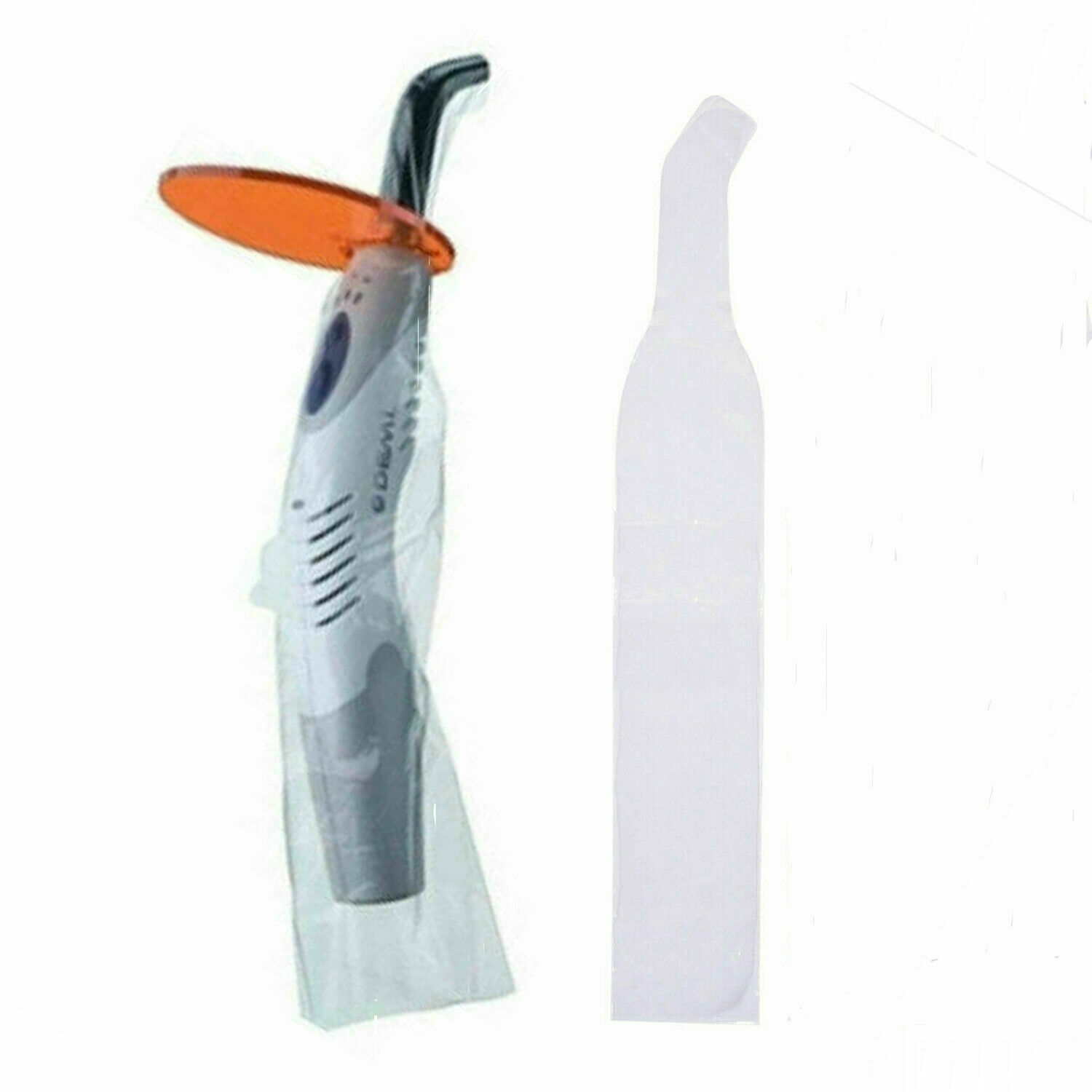 500PCS Dental Curing Light Body Protective Sleeve Cover Disposable 13″ × 2.1″