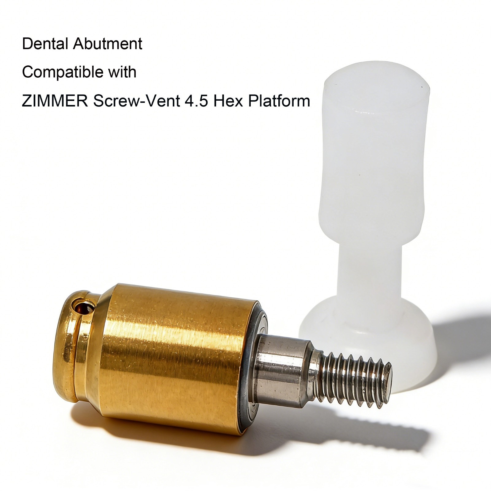US Locator Removable Abutment Fits Zimmer Screw-Vent 4.5mm Implant Retention Cap