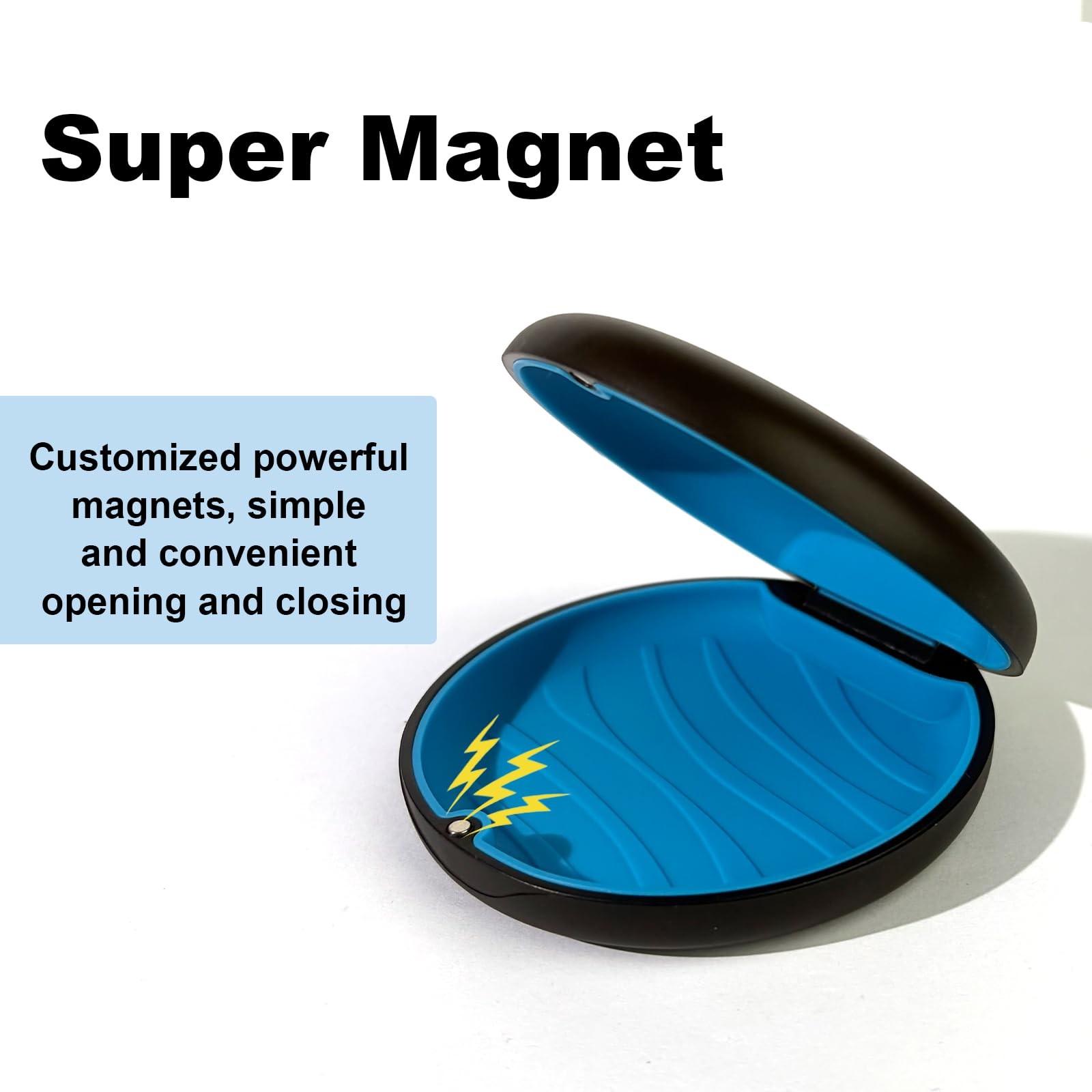 3.42 inches in diameter x 0.98 height, 2 Pack Black + Blue Silicone
